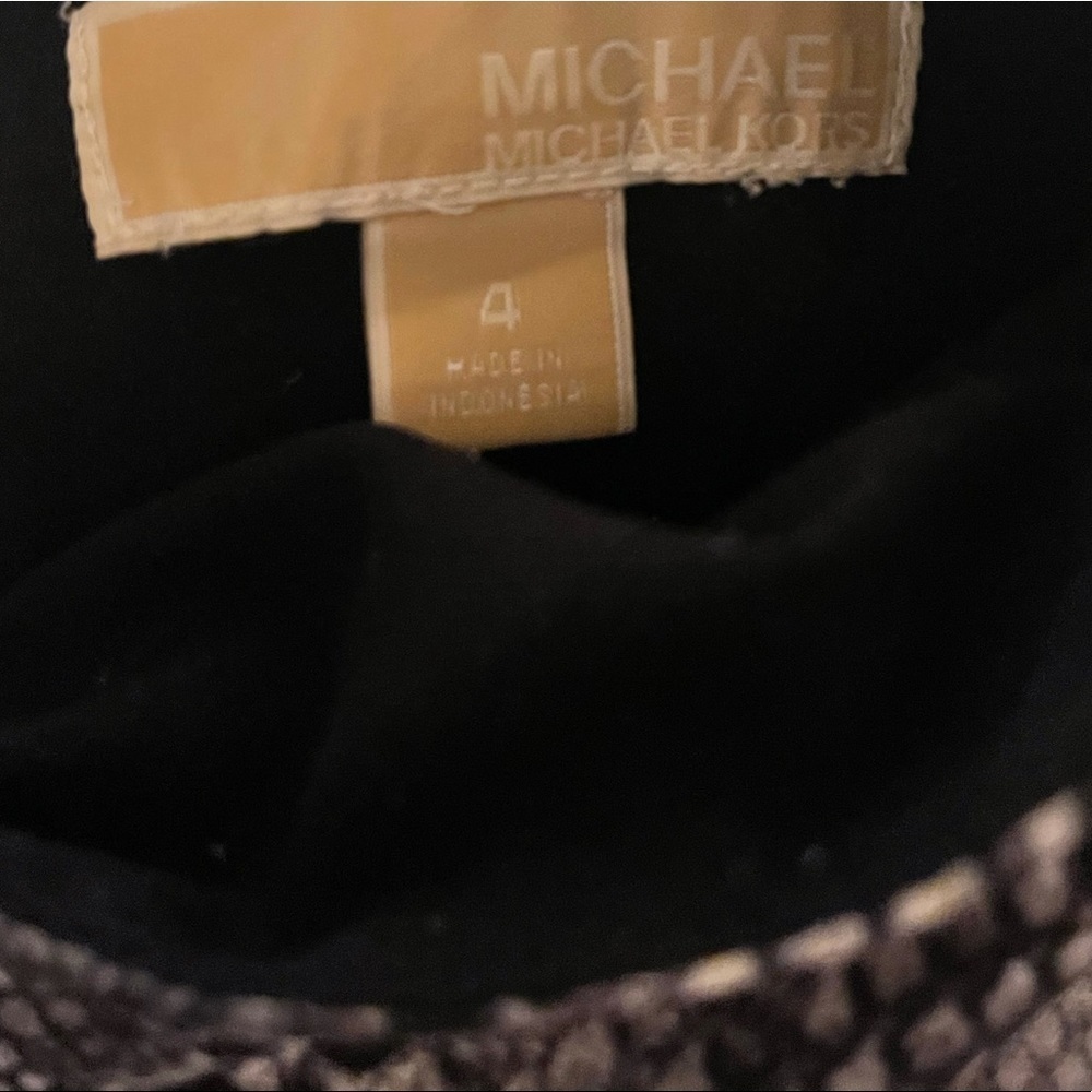Michael Kors Aubergine Snakeskin Print - Picture 4 of 4